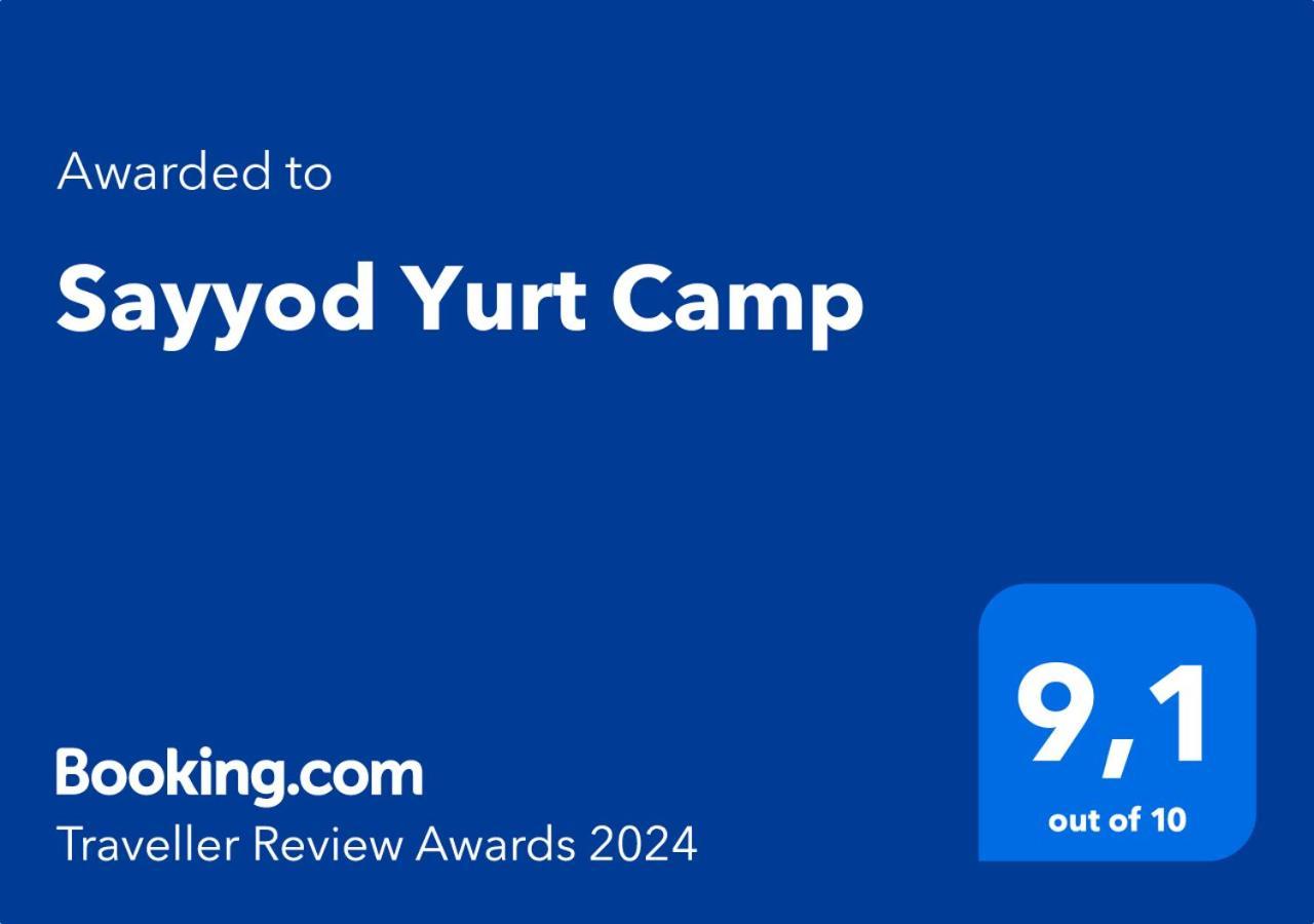 Hotel Sayyod Yurt Camp-Yurt Camp In Uzbekistan Chuprak Zewnętrze zdjęcie